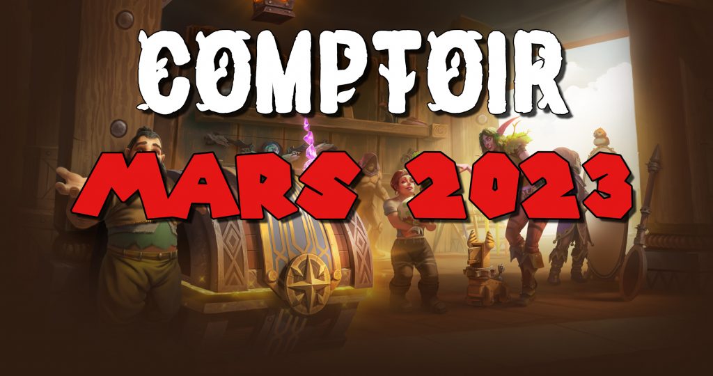 comptoir mars 2023 dragonflight couverture
