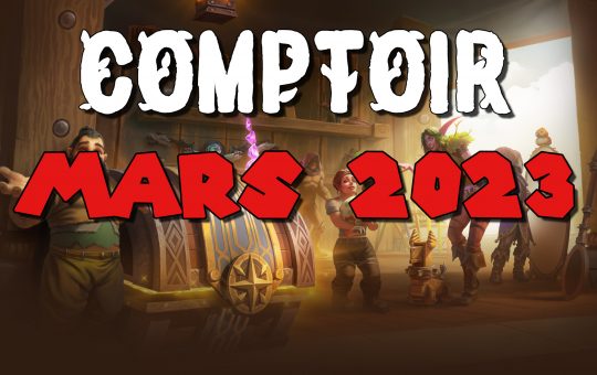 comptoir mars 2023 dragonflight couverture