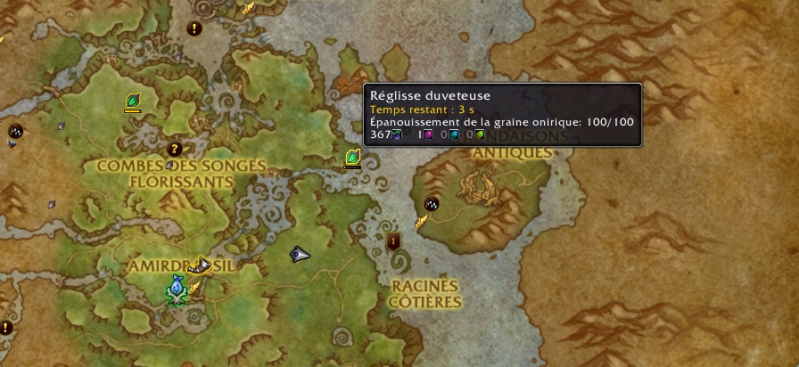manne émeraude 10.2 gardiens du rêve addon plumber graines rêve d'émeraude