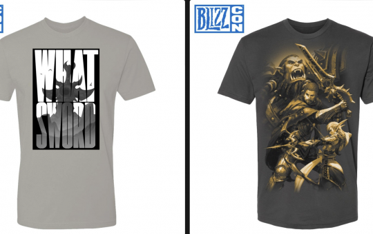 t-shirt what sword the war within blizzard gear store blizzcon 2023