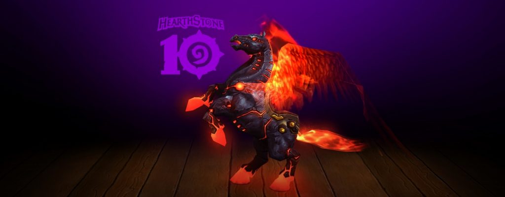 hearthstone 10 ans post officiel blizzard
