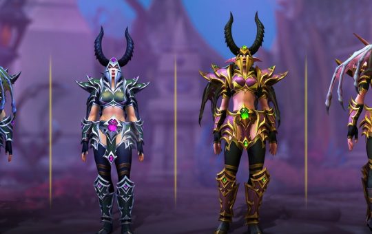 pack tenue de parade du seigneur de l'effroi légion boutique bnet