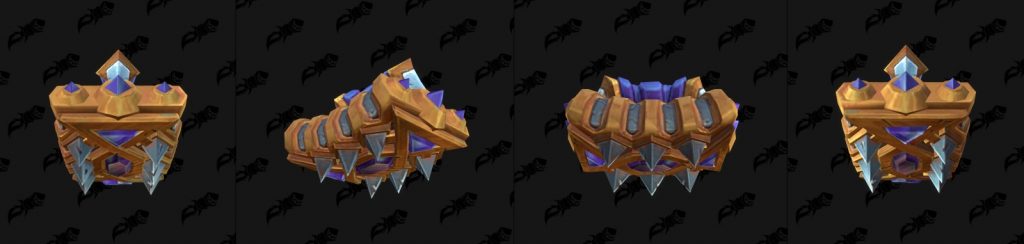 nouveaux modèles armes armures terrestres donjon the war within