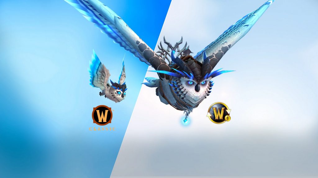 abonnement wow monture messager charmeur chouette